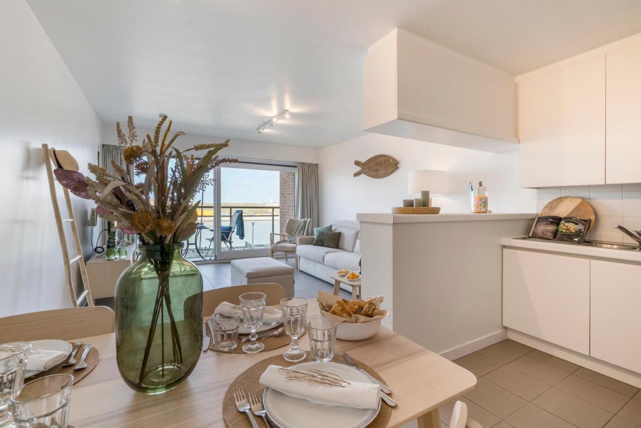 Portsight - Cosy Apartment For 4 Persons With Parking Nieuwpoort Kültér fotó